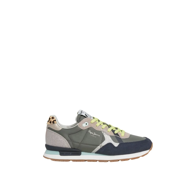 Image of Pepe Jeans Brit Glitter W Trainers Green Women 36 (3.5);37 (4);38 (5);39 (5.5 to 6);40 (6.5);41 (7)