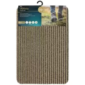 Image of Infinity Entrance Door Mat, Beige, 50cm x 75cm