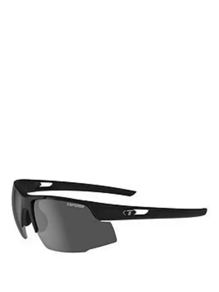 Image of Tifosi Centus Matte Black Golf Sunglasses, Black, Men Black UYHEB Male