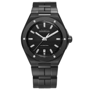 Image of Michel Herbelin 1645-BN14 Men's Cap Camarat Automatic Black Wrist