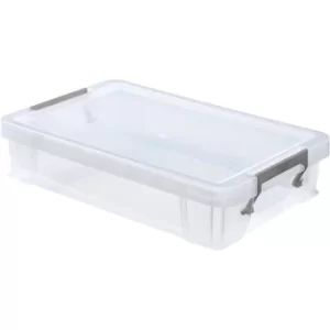 Image of Allstore 5.5LTR 400X255X80MM Storage Box with Lid