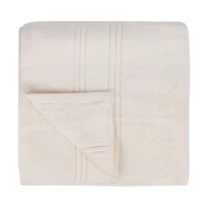 Image of Victoria London Opulence Zero Twist Towels 600GSM Bath Towel Cream