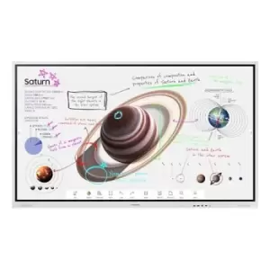 Image of Samsung WM85B interactive whiteboard 2.16 m (85") 3840 x 2160 pixels Touch Screen Light grey HDMI