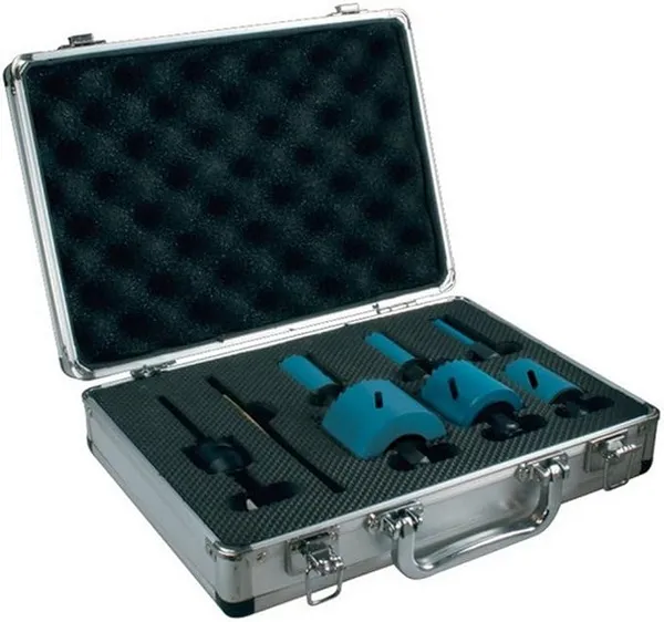 Image of Makita 8 Piece Electricians Ezychange HSS Bi Metal Hole Saw Set B-11988