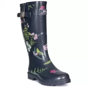 Image of Trespass Womens/Ladies Elena Wellington Boots (8 UK) (Humming Bird Print)