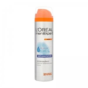 Image of LOreal Men Expert Anti-Irritation Shave Gel 200ml