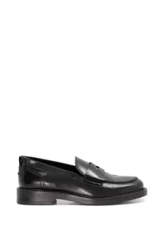 Image of 'Geeno' Leather Loafers