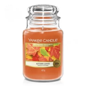 Image of Yankee Candle Autumn Leaves Scented Candle 623g