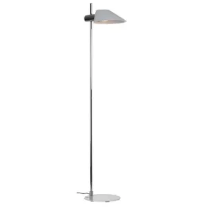 Image of Task Floor Lamp Shiny White