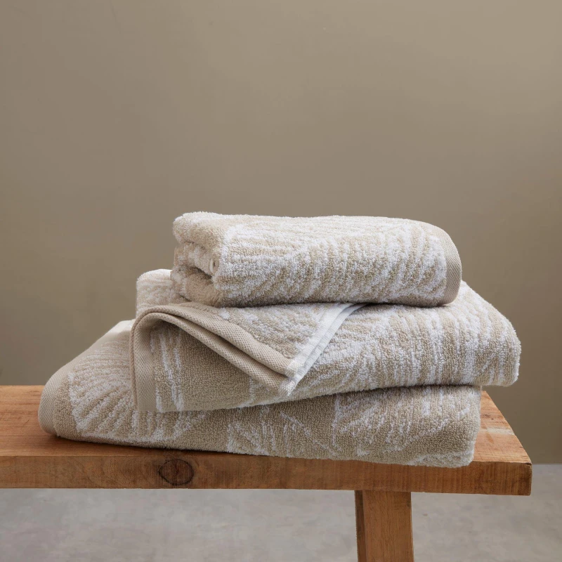 Image of Fusion Matteo Jacquard Towel Natural
