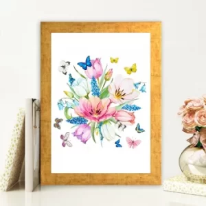 Image of AC98908398 Multicolor Decorative Framed MDF Painting