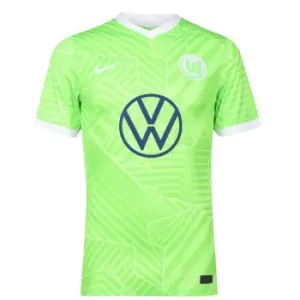 Image of Nike Wolfsburg Home Shirt 2021 2022 - Green