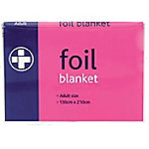 Image of Reliance Medical Foil Blanket 760 210 x 130cm 10 Pieces