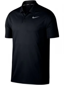 Image of Mens Nike Victory Polo Black