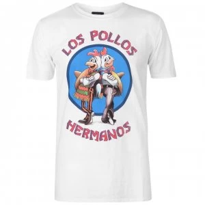 Image of Character Breaking Bad T Shirt Mens - Los Pollos
