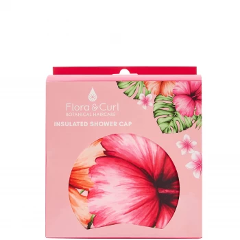 Image of Flora & Curl Insulated Shower Cap