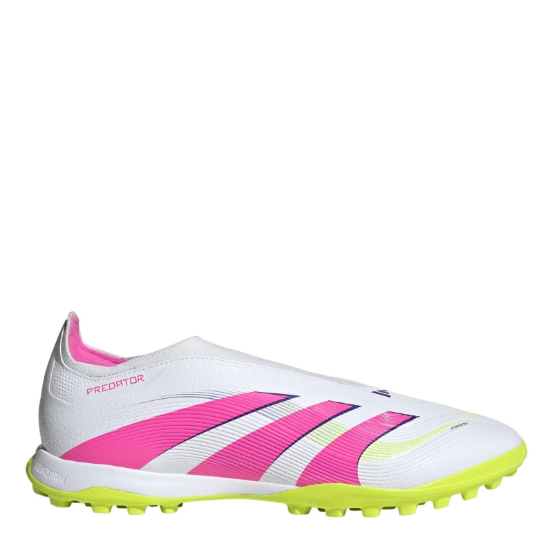 Image of adidas Predator League Laceless Astro Turf Football Boots Ftwr White male 6 (39.3)
