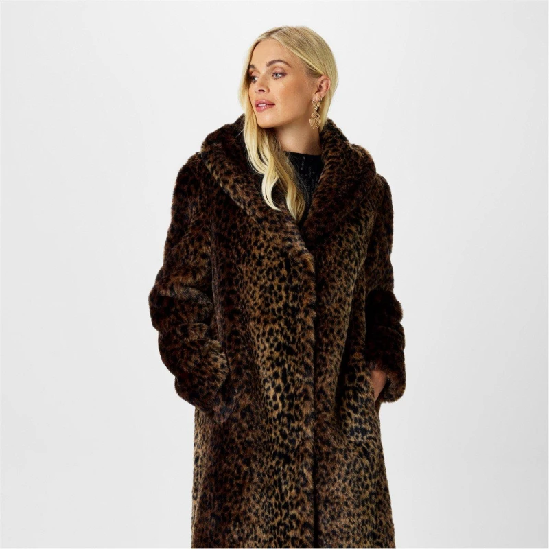 Image of Biba Biba Archive Faux Fur - Neutral Neutral 8