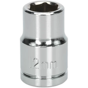 Image of Siegen 1/2" Drive Hexagon WallDrive Socket Metric 1/2" 12mm