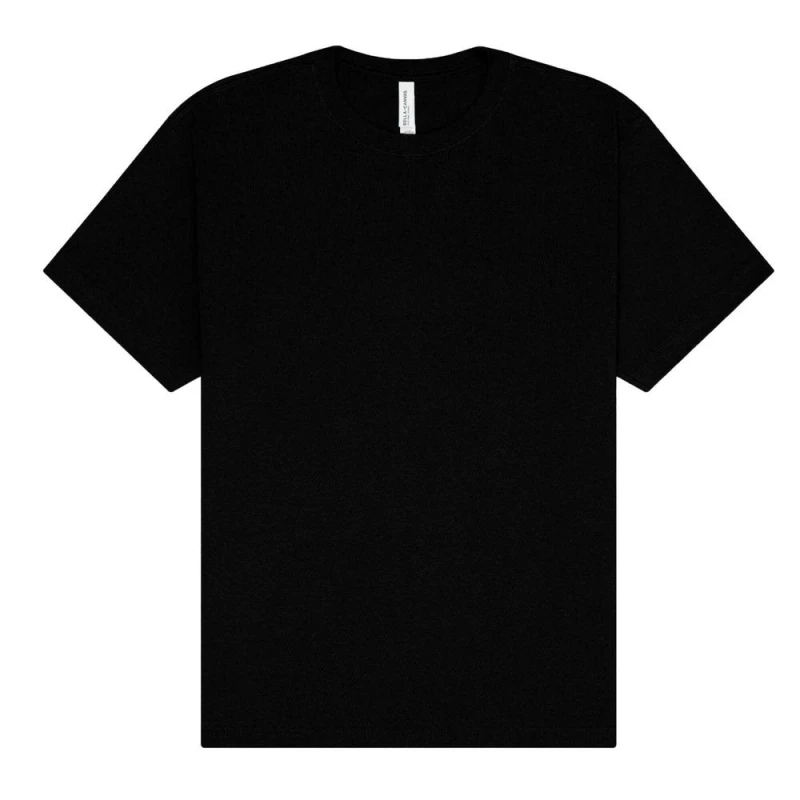 Image of Bella + Canvas Mens Heavy Short-Sleeved T-Shirt in Black Size: XS Black Male XS