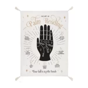 Image of Small Palmistry Tassel Wall Tapestry