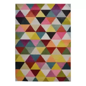 Image of Villa Geo Multi Rug - 80 x 150cm
