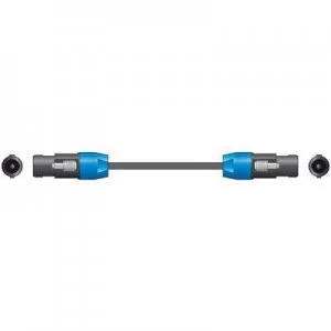 Image of Qtx 190.179UK audio cable 3m Speakon Black