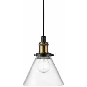 Image of Nordlux Disa Dome Pendant Ceiling Light Clear Glass, E27