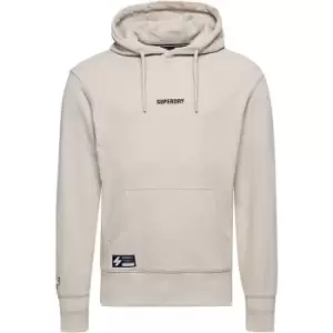 Image of Superdry Micro Logo OTH Hoodie - Brown