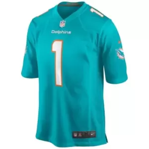 Image of Nike Nfl Miami Dolphins T Tagovailoa 1 Jersey Home, Turbo Green, Male, Jerseys, 67NM-MDGH-9PF-2NL