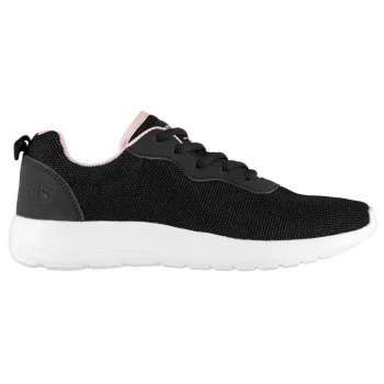 Image of Tapout Clio Run Trainers Ladies - Black/Pink