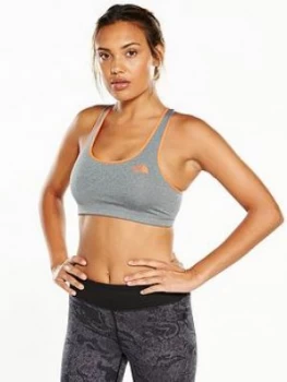 Image of The North Face Mountain Athletics Versitas Fearless Bra GreyOrange Size S Women