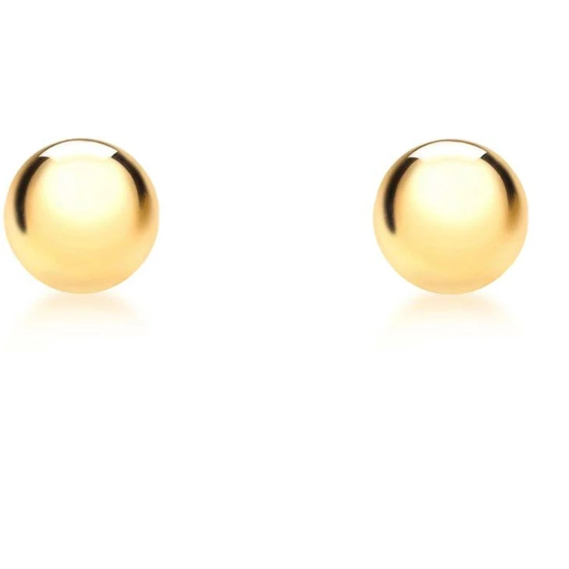 Image of Be You 9ct Gold Ball Studs Yellow Gold female 3mm