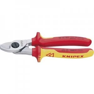 Image of Knipex 95 16 165 VDE wire cutter Suitable for (cable stripping) Single/multi-core aluminium and copper cables 15mm 50 mm² 0