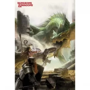 Image of Dungeons and Dragons Adventure Maxi Poster