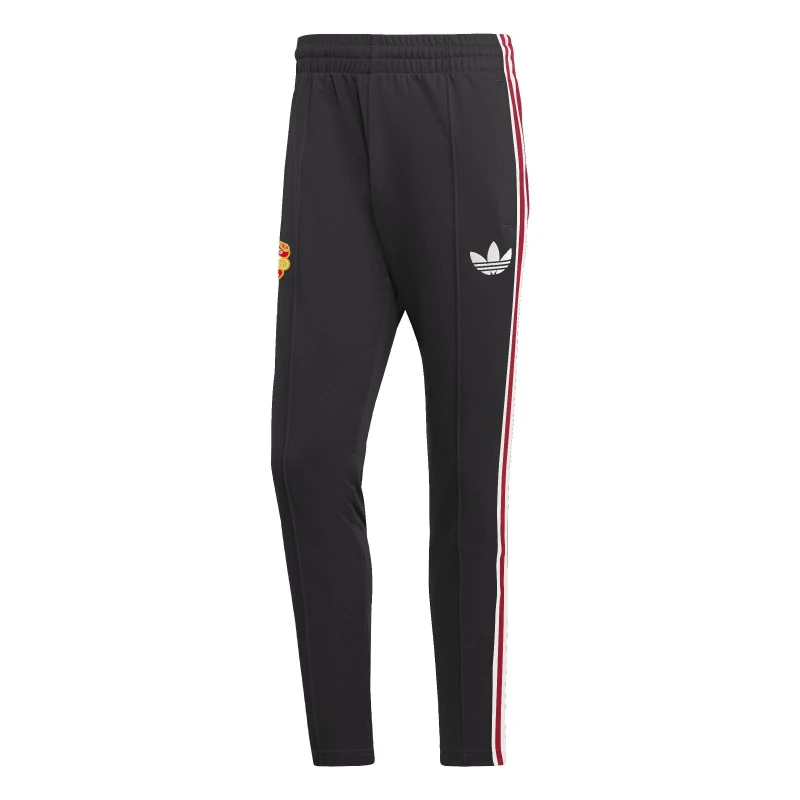 Image of adidas Originals Manchester United Beckenbauer Track Bottoms Adults - Black S