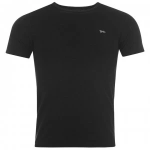 Image of Lonsdale Single T Shirt Mens - Black