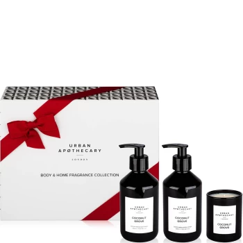 Image of Urban Apothecary Coconut Grove Body + Home Collection - 300ml Wash, Lotion and 70g Candle