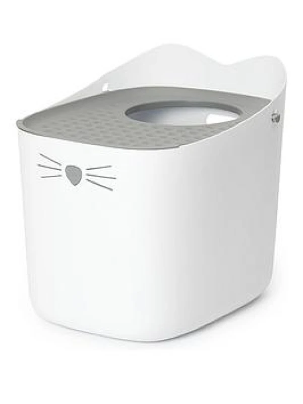 Image of Catit Catit Pixi Litter Box Grey One Colour WGHEC Unisex