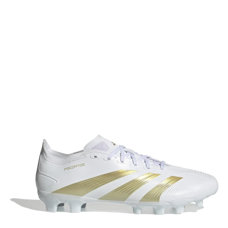 Image of adidas Predator League Multi Ground Football Boots - White White 7