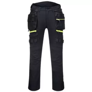 Image of DX440BKS33 - sz DX4 Detachable Holster Pocket Trouser - Black - Portwest