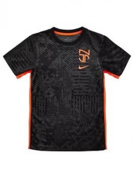 Image of Nike Youth Academy Neymar Junior T-Shirt - Black