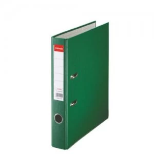 Image of Esselte Essentials Lever Arch File A4 PP 50mm Green PK25
