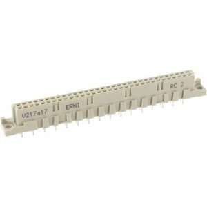 Image of Edge connector receptacle 284164 Total number of pins 32 No. of rows 2