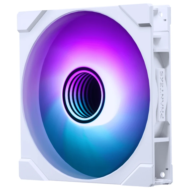Image of Phanteks M25 Gen2 140mm DRGB High-Airflow PWM Fan - White - PH-F140M25_G2_DWT01