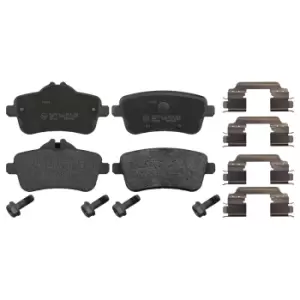 Image of Brake Pad Set 16990 by Febi Bilstein Rear Axle