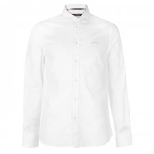 Image of 883 Police Capital Long Sleeve Shirt - White