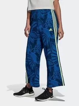 Image of adidas Farm Rio Wide-leg Joggers, Blue, Size 2Xs, Women