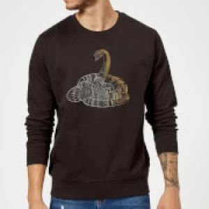 Image of Fantastic Beasts Tribal Nagini Sweatshirt - Black - M