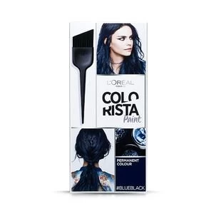 Image of Colorista Paint Blue Black Hair Dye Black